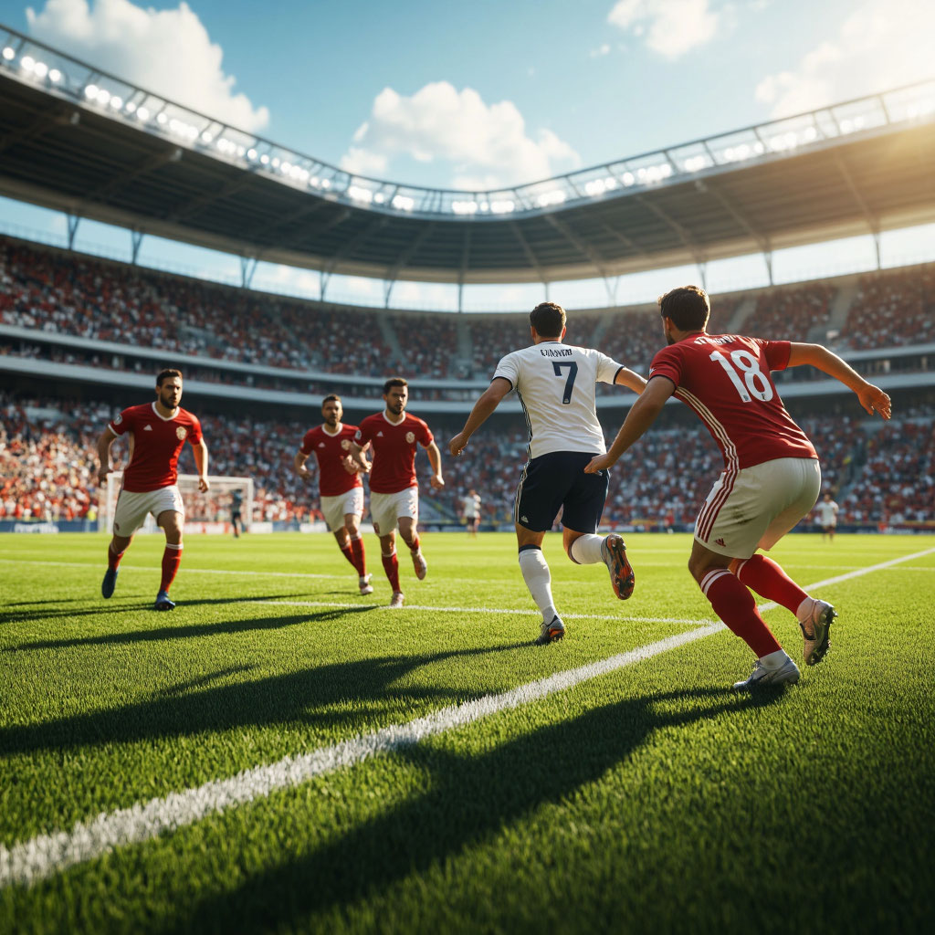 Live stats chart visualization